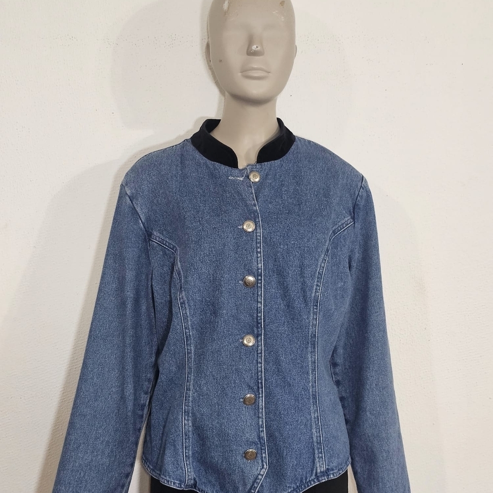 Stonebridge Women's Blue Denim Jacket View 5